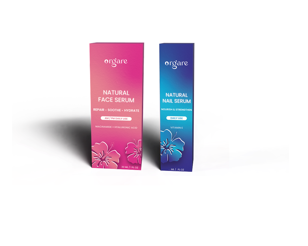 Orgare skincare products